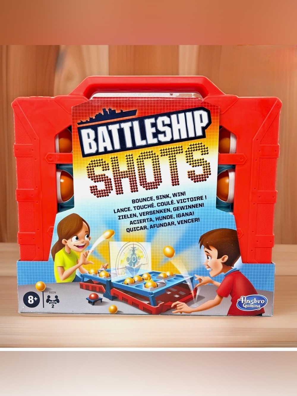 Hasbro Battleship Shots Kids Game. 2 players/Age 8+ Fun for all!